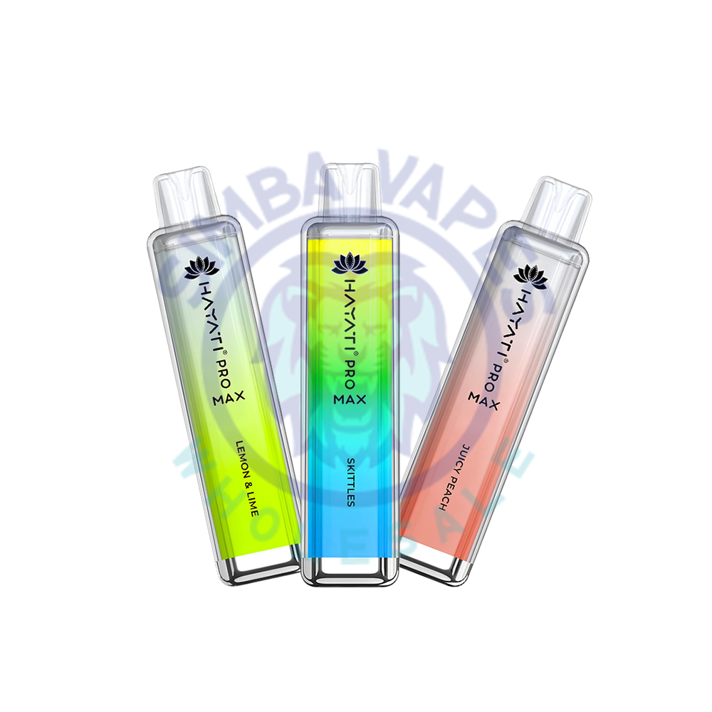 Hayati Pro Max 4000 Puffs Disposable Vape Zero Nicotine Pack of 10