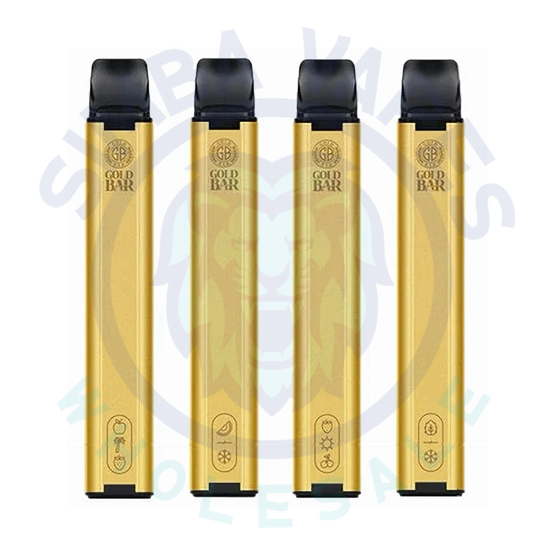 Gold Bar 600 Disposable Vape Puff Pod (Schachtel mit 10 Stück)