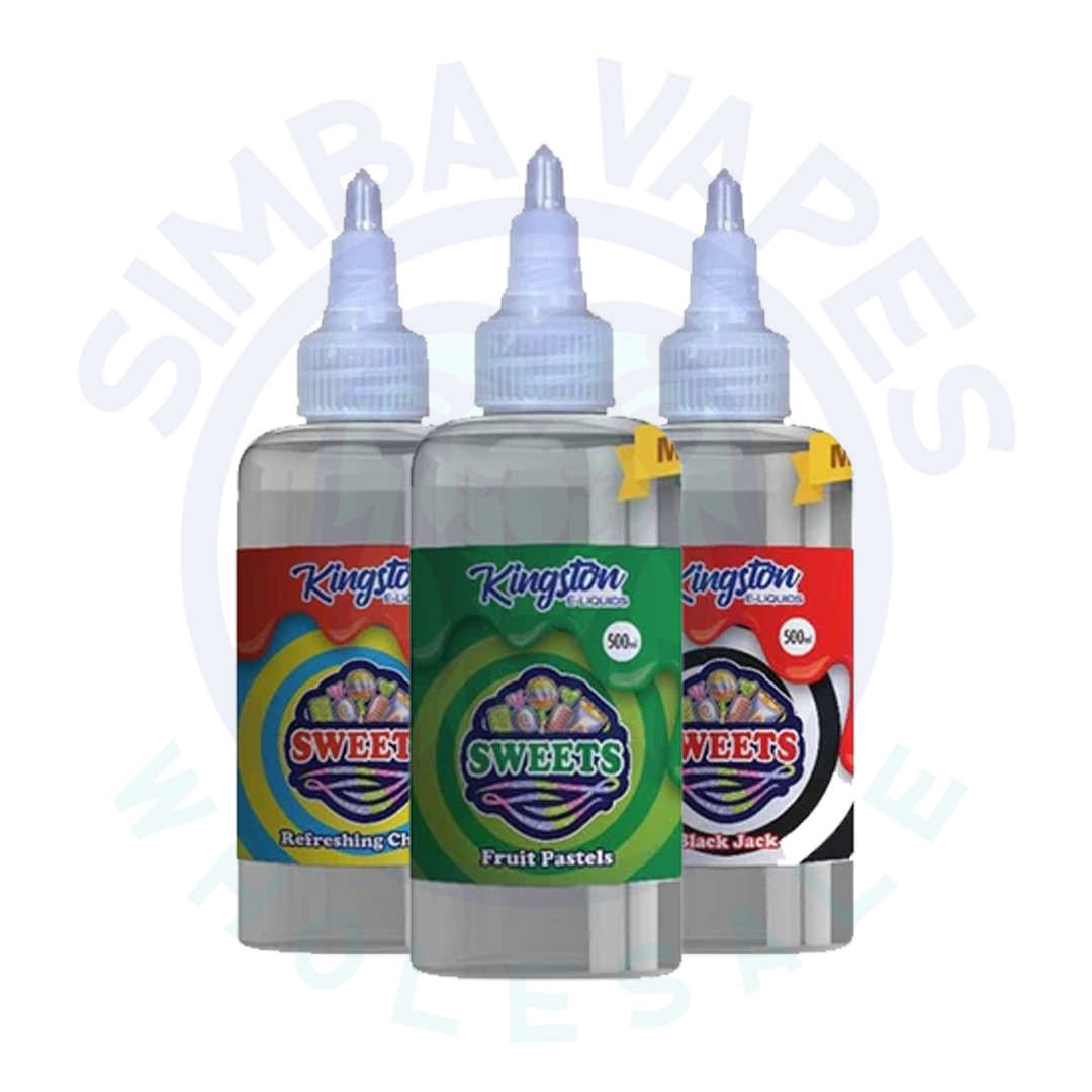 Kingston E-liquids Sweets 500ml Shortfill (Pack Of 10)