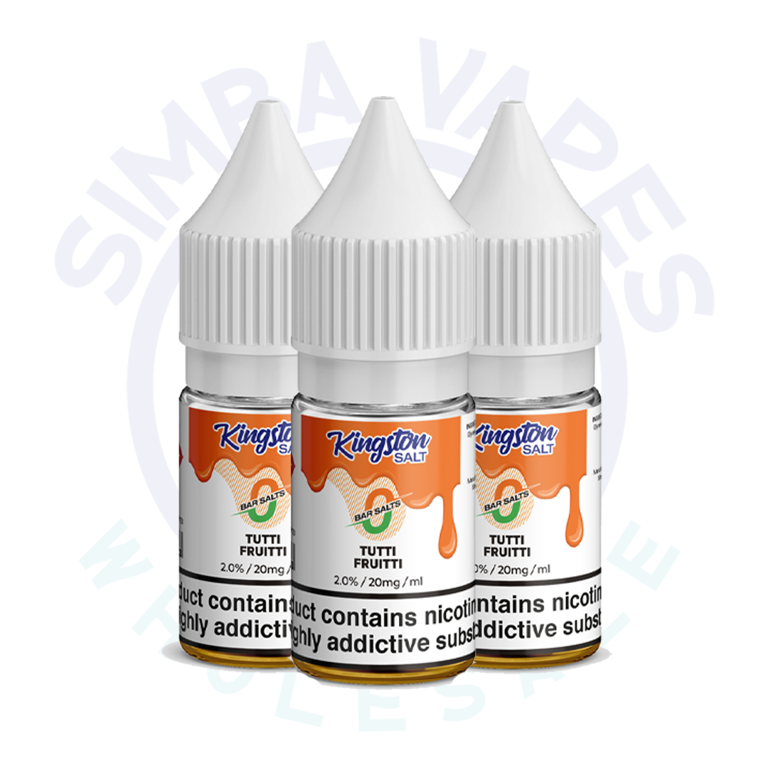 Kingston Salt Bar Salt E-Liquid Nic Salt-10ml (Pack of 10)