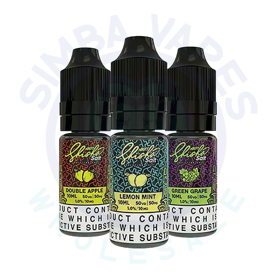 Nasty Shisha 10ML Nic Salt (Pack Of 10)