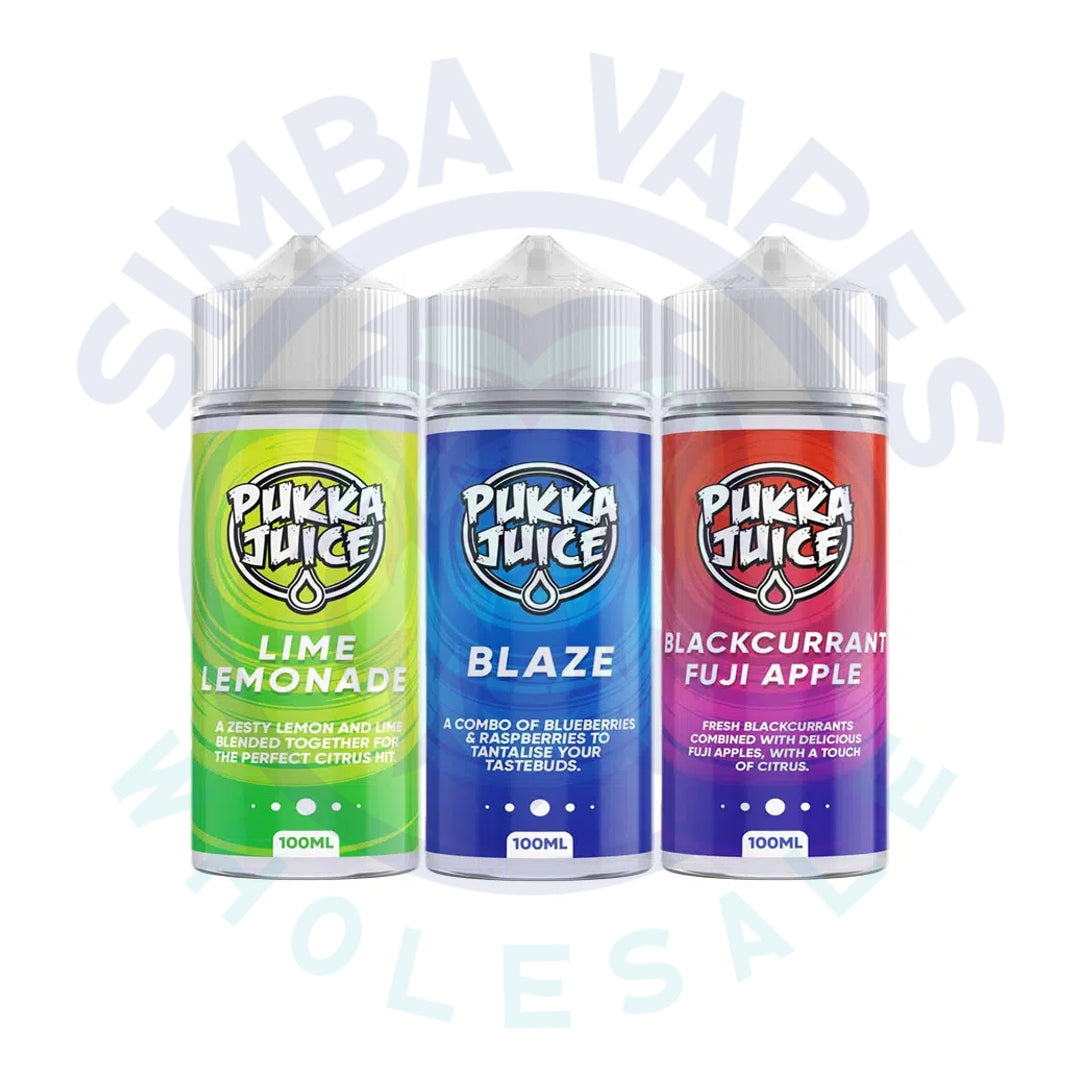 Pukka Juice 100ml Shortfill E-liquids