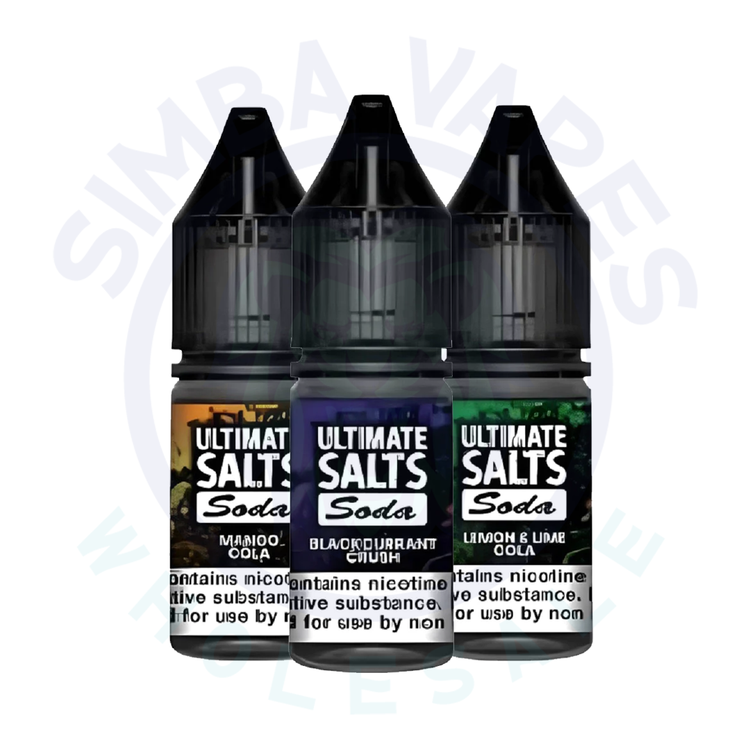 Ultimate Salts Soda 10ML Nic Salt (Pack Of 10)