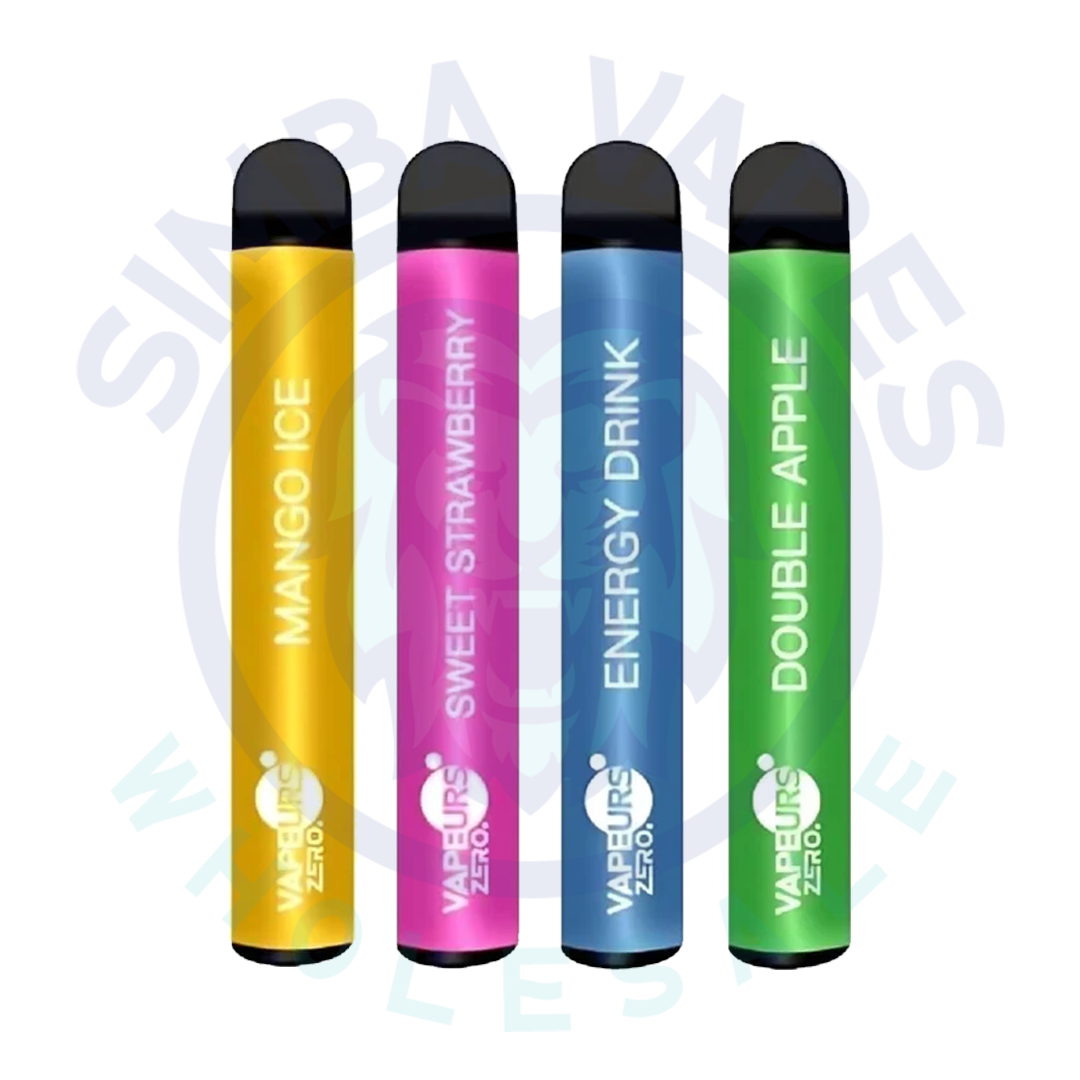 Vapeurs 600 Puffs Disposable Vape Pod - Pack of 10