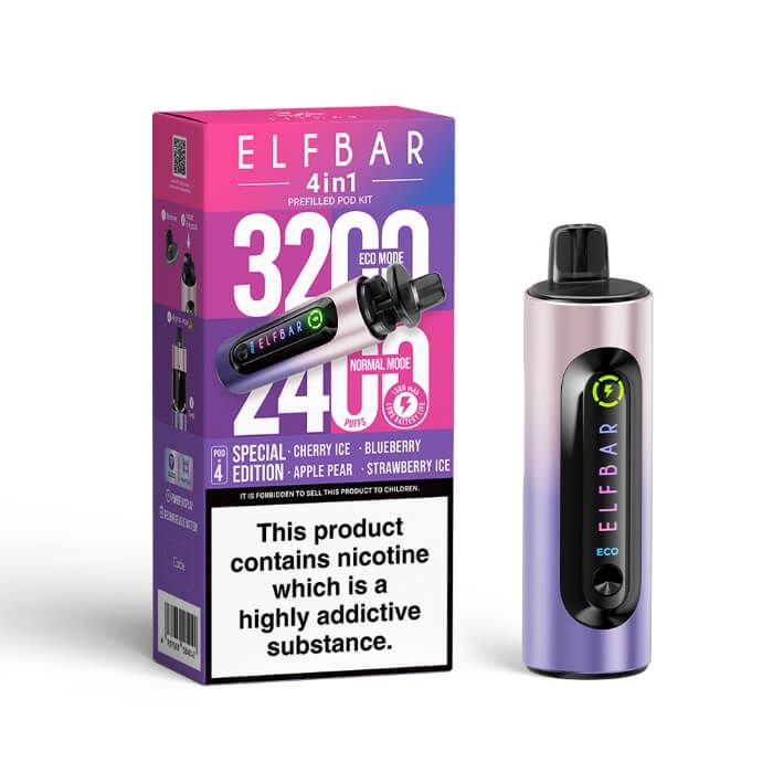 ELFBAR 4-in-1 Prefilled Kit (Box of 5)