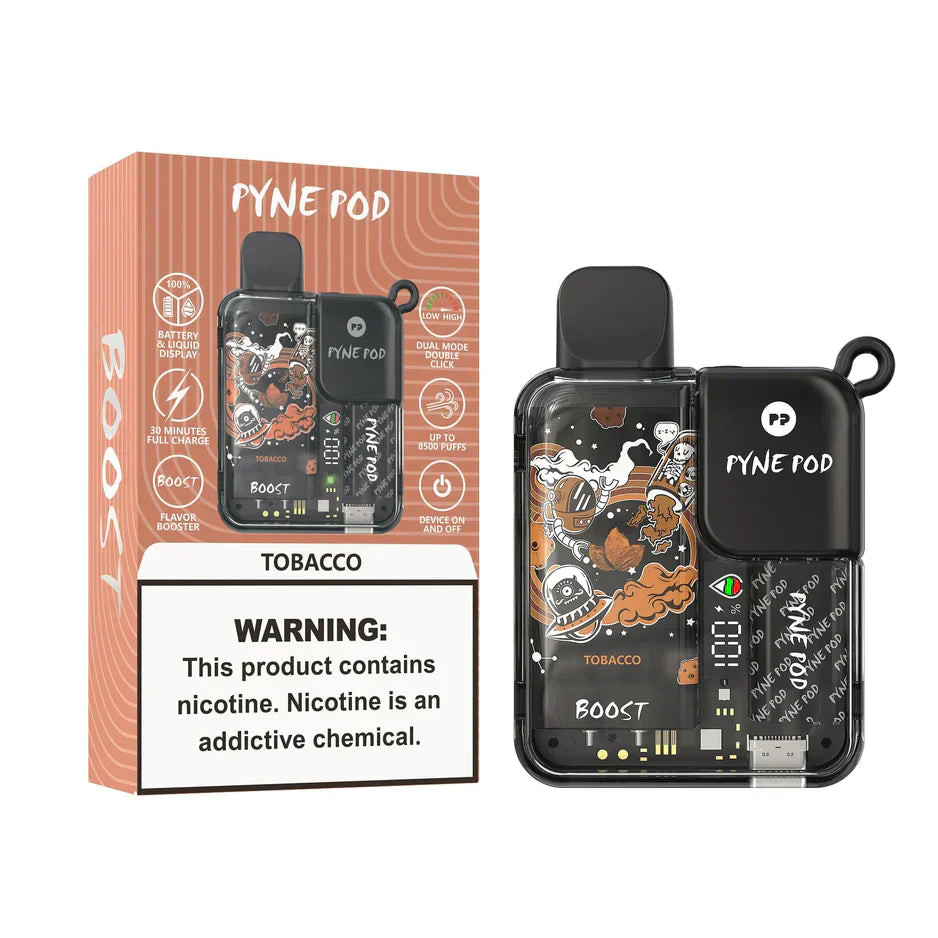 Pyne Pod Boost 8500 Puffs Disposable Vape (Box of 5)