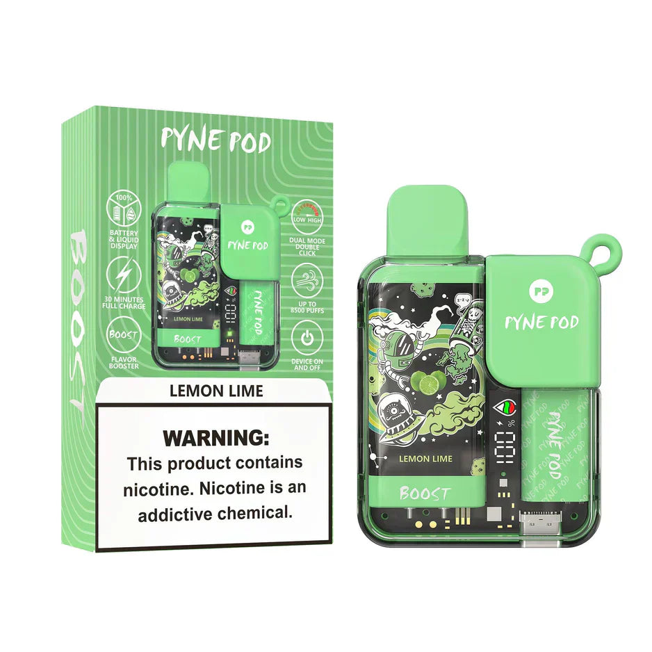 Pyne Pod Boost 8500 Puffs Disposable Vape (Box of 10)