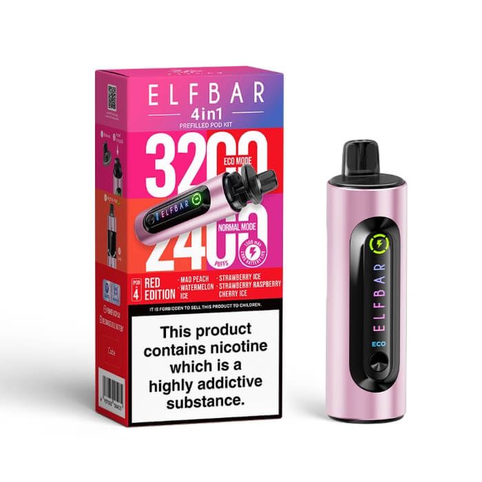 ELFBAR 4-in-1 Prefilled Kit (Box of 5)