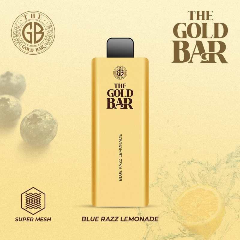 Gold Bar 4500 Disposable Vape Puff Bar Pod Box of 10 - #Simbavapeswholesale#