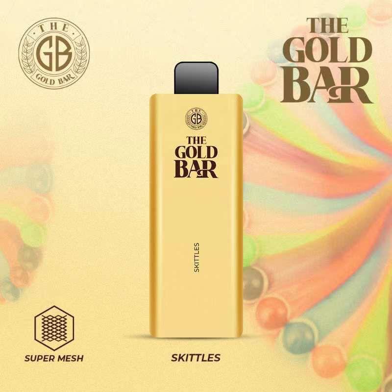 Gold Bar 4500 Disposable Vape Puff Bar Pod Box of 10 - #Simbavapeswholesale#