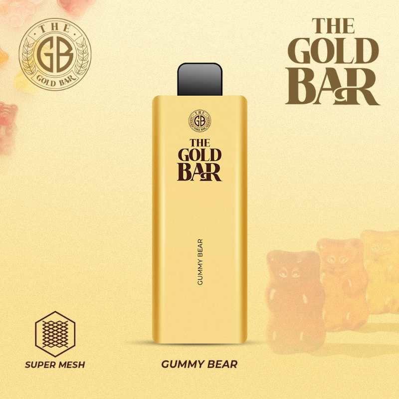 Gold Bar 4500 Disposable Vape Puff Bar Pod Box of 10 - #Simbavapeswholesale#