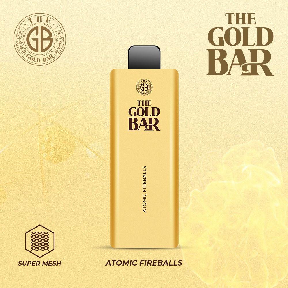 Gold Bar 4500 Disposable Vape Puff Bar Pod Box of 10 - #Simbavapeswholesale#