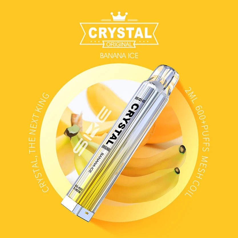 SKE Crystal Bar 600 Puffs Disposable Vape (Schachtel mit 10 Stück)