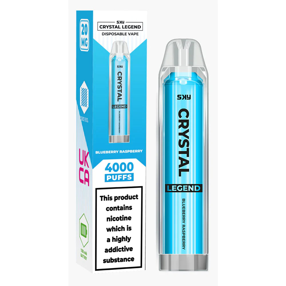 Crystal Legend 4000 Puffs Disposable Vape (Pack of 10)