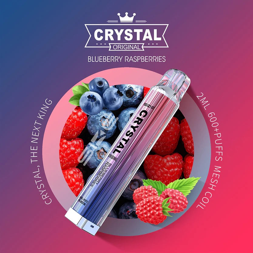 SKE Crystal Bar 600 Puffs Disposable Vape (Box of 10)