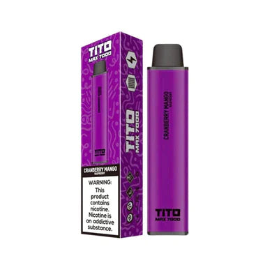 Tito Max 7000 Disposable Vape Pod Device Box of 10