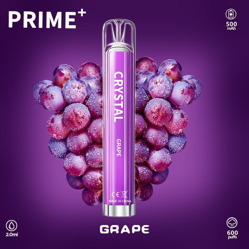 Crystal Prime Plus 600 Puffs (Pack of 10)