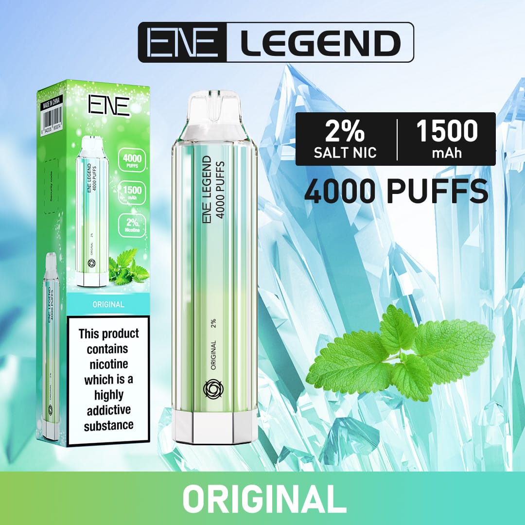 ENE Elux Legend 4000 Puffs Disposable Vape - (Schachtel mit 10 Stück)