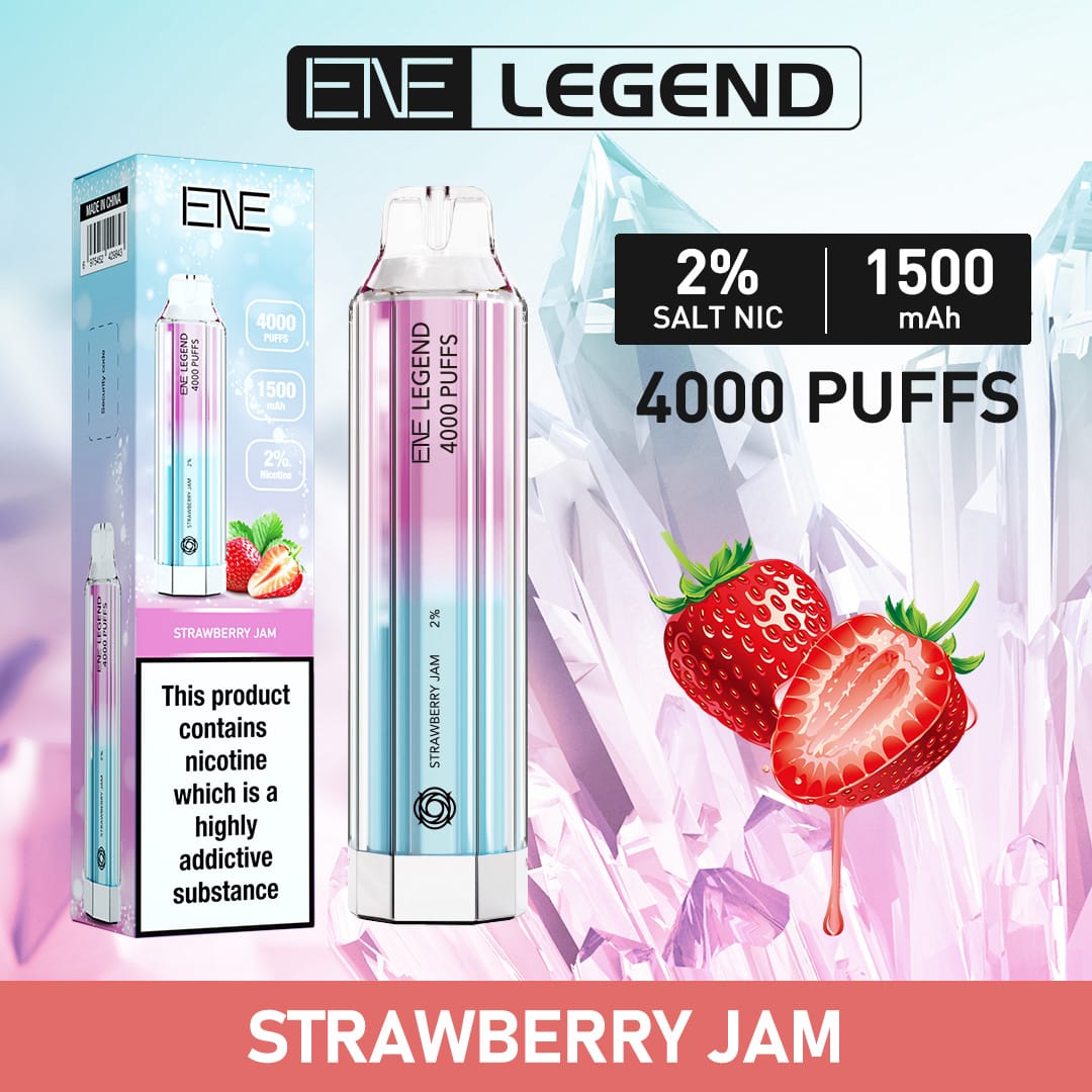 ENE Elux Legend 4000 Puffs Disposable Vape - (Schachtel mit 10 Stück)