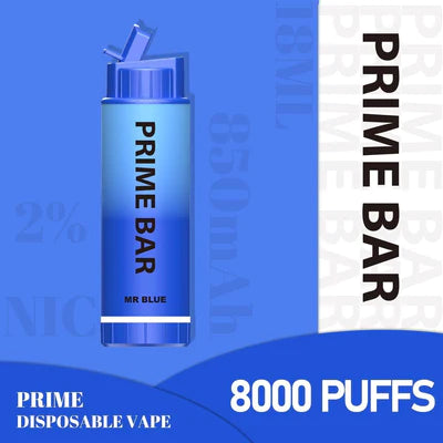 Prime Bar 8000 Disposable Vape Pod Device (Schachtel mit 10 Stück)