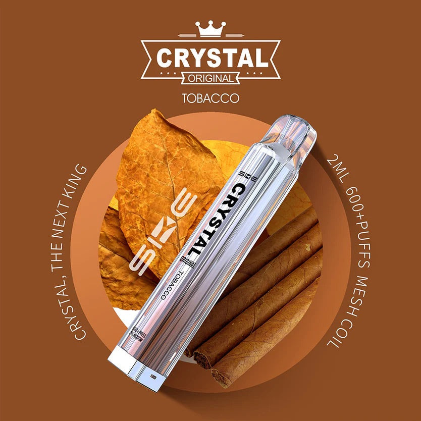 SKE Crystal Bar 600 Puffs Disposable Vape (Schachtel mit 10 Stück)