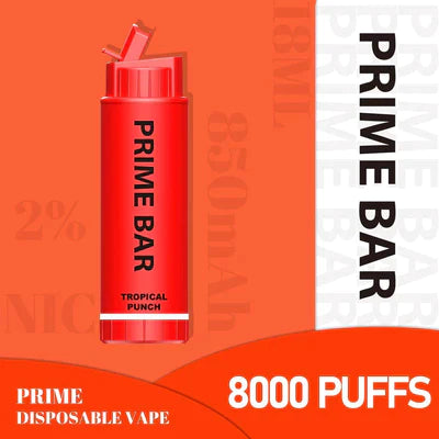 Prime Bar 8000 Disposable Vape Pod Device (Schachtel mit 10 Stück)