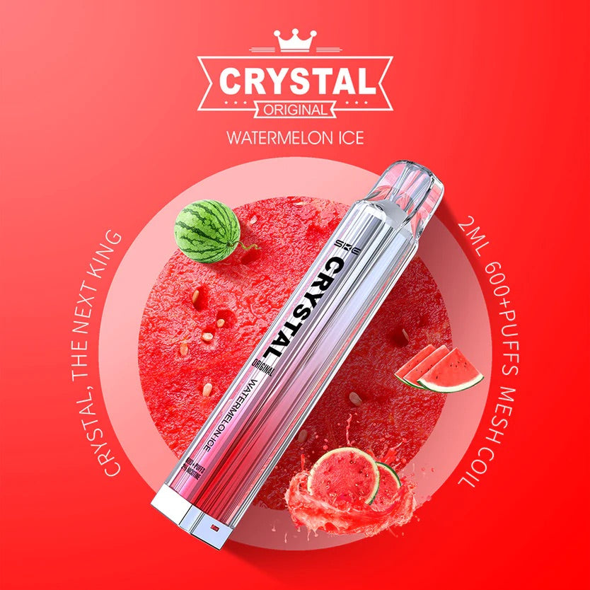 SKE Crystal Bar 600 Puffs Disposable Vape (Schachtel mit 10 Stück)