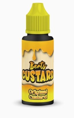 Kingston Berts Custard 100ML Shortfill - #Simbavapes#