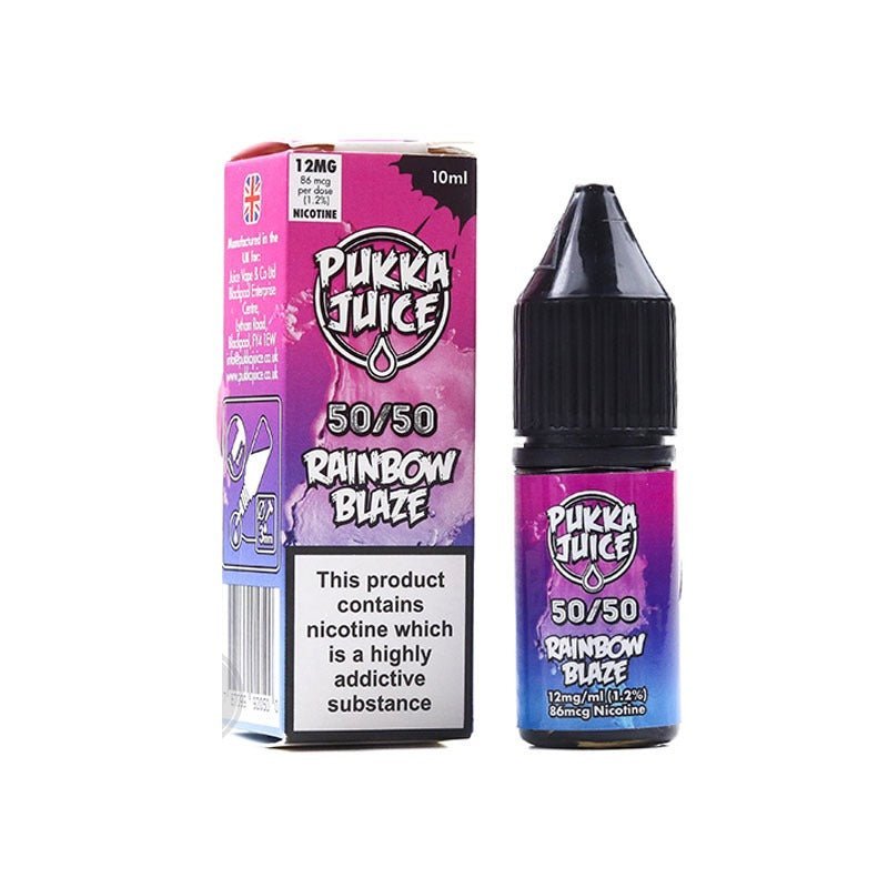 Pukka 50/50 10ml E-liquids (Pack of 10) - #Simbavapeswholesale#