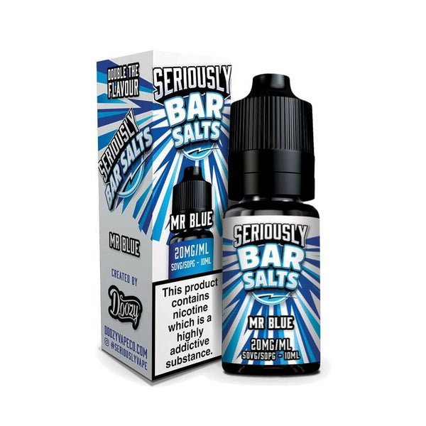 Seriously Bar Salt E-liquids Nic Salts-10ml- Box of 10 - simbavapes