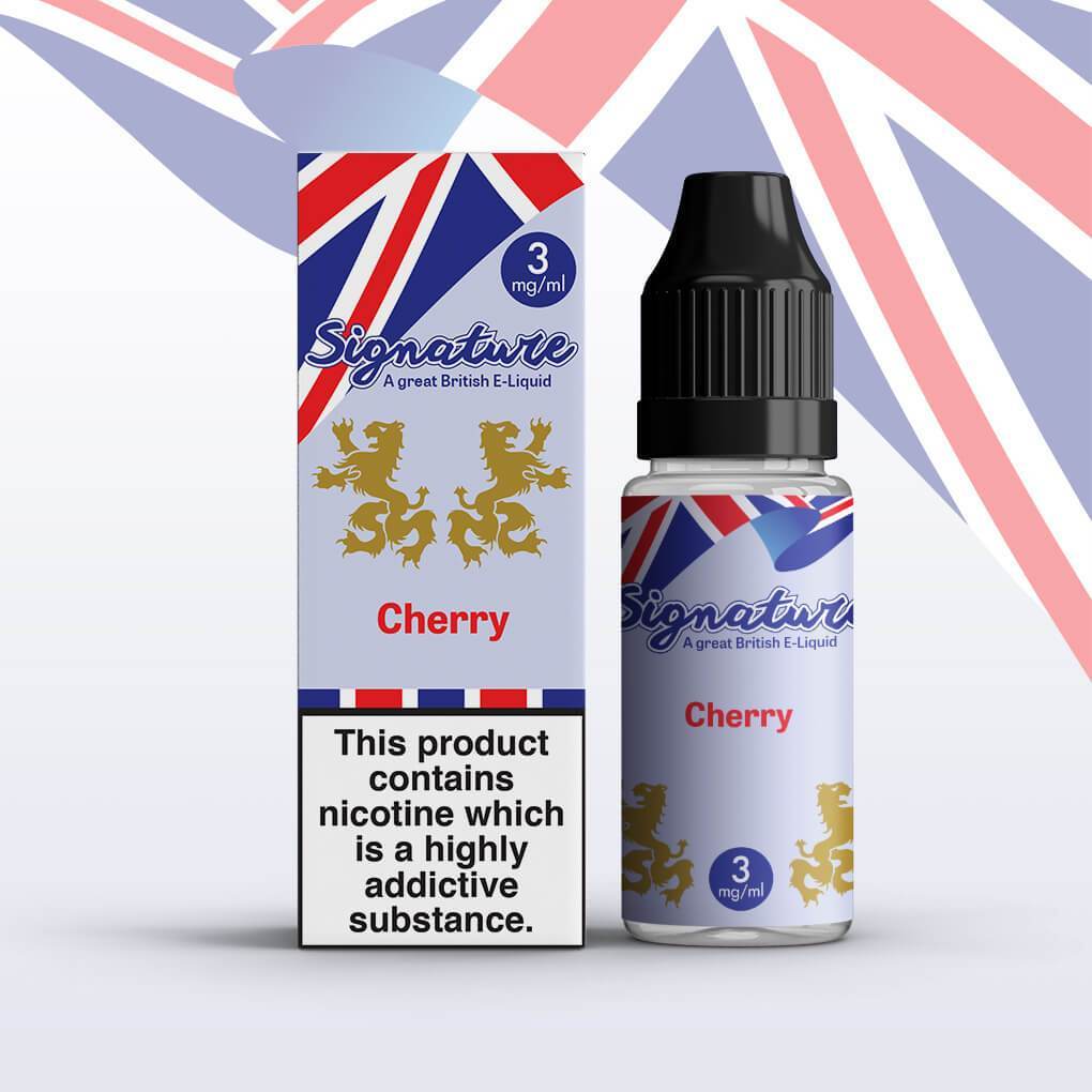 Signature - Cherry - 10ml E-liquids (Pack of 10)