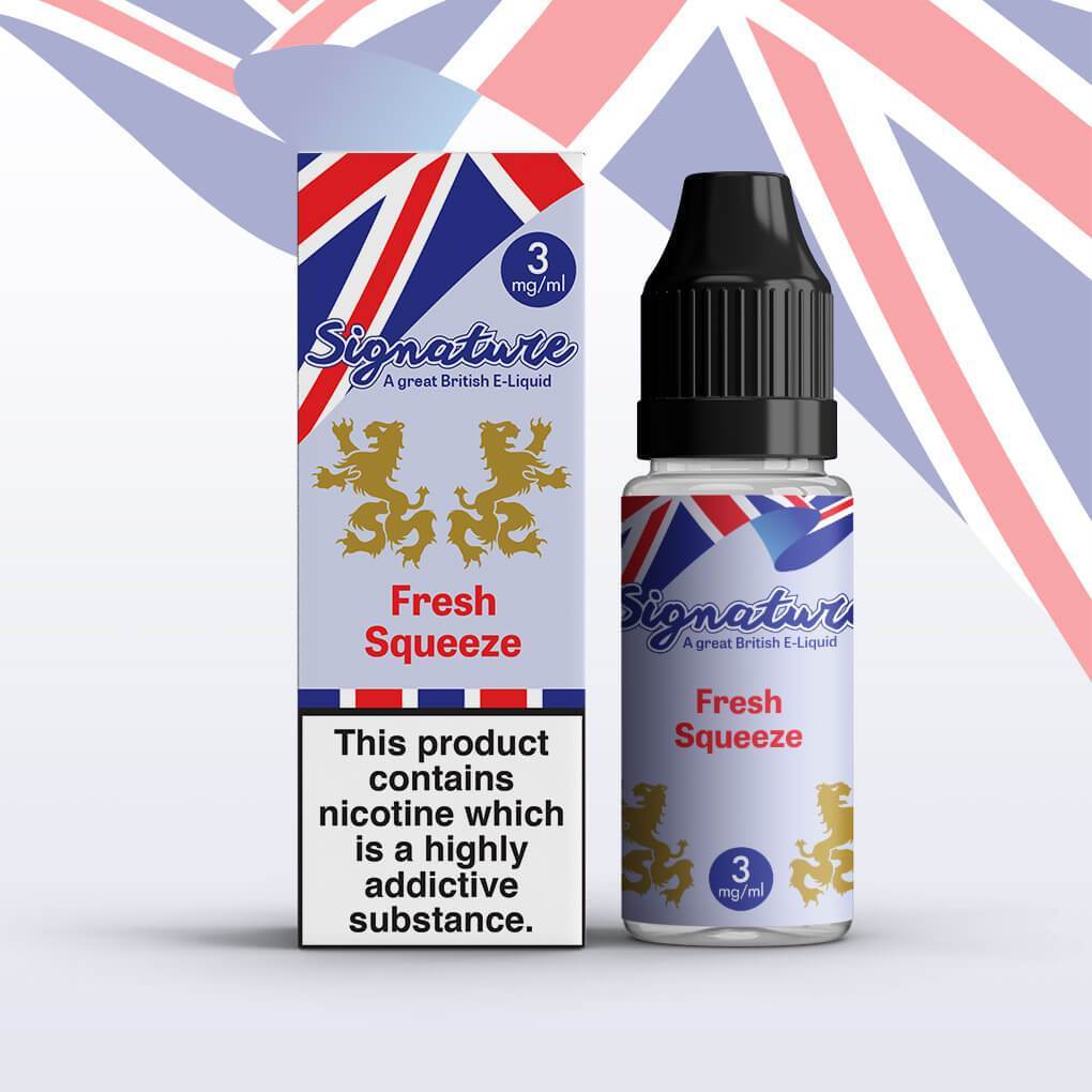 Signature - Fresh Squeeze - 10ml E-liquids (Pack of 10)