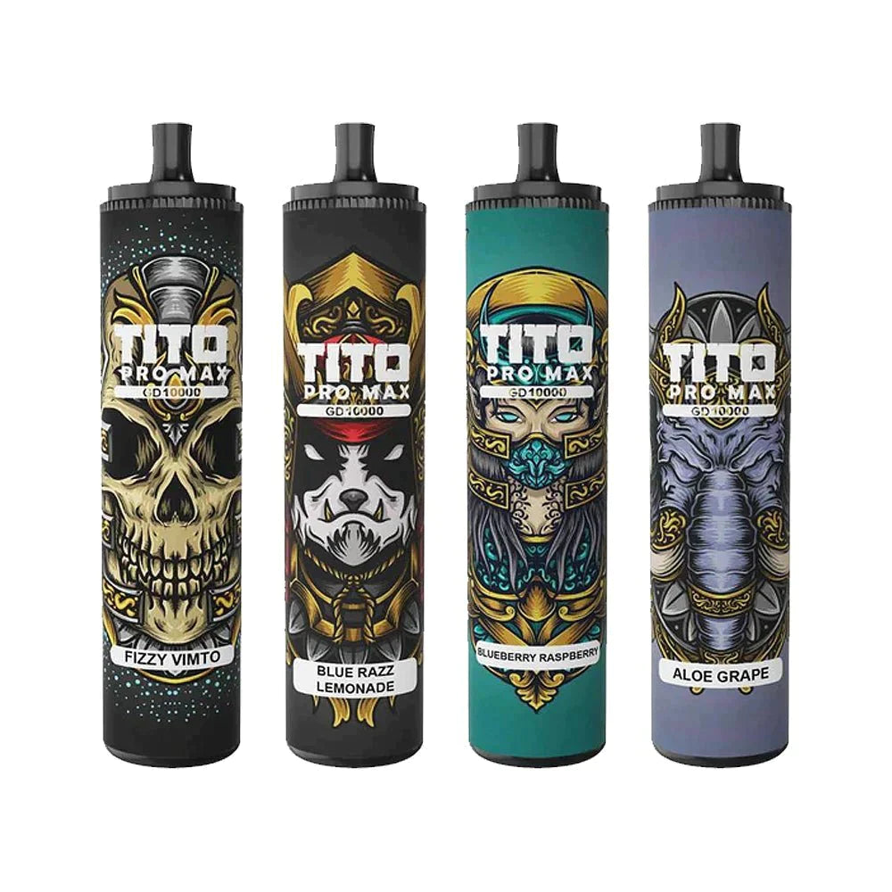 Tito Pro Max GD 10000 Disposable Vape Pod (Schachtel mit 10 Stück)