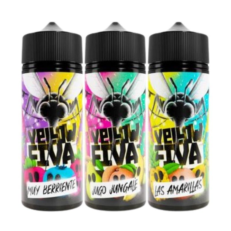 Yellow Fiva 100ml E-liquids